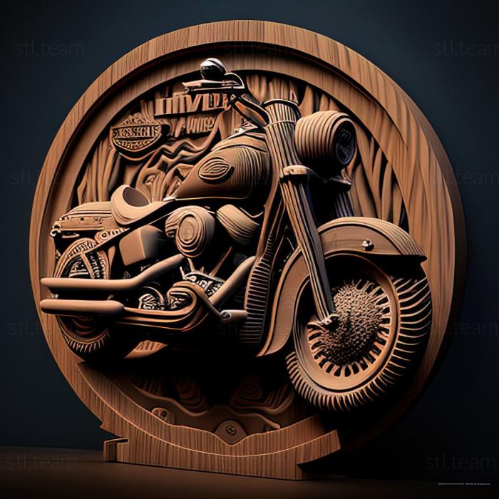 3D model Harley Davidson Heritage Classic (STL)